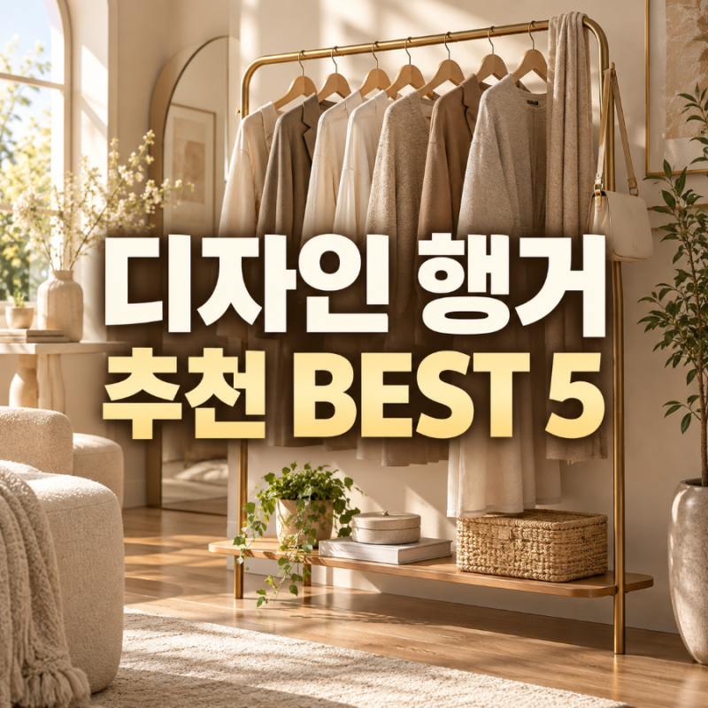 행거 추천 BEST 5 : 1인 가구부터 드레스룸 까지