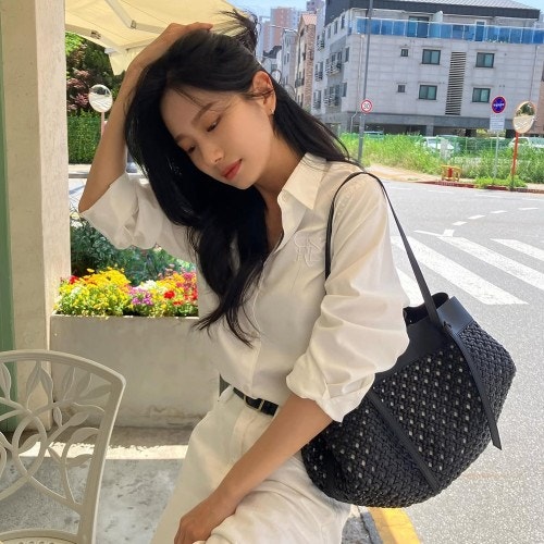 찰스앤키스 토트백 고풍스러운 데일리가방 추천 정갈한 우븐 디테일 한 끗으로 일상의 격을 ....