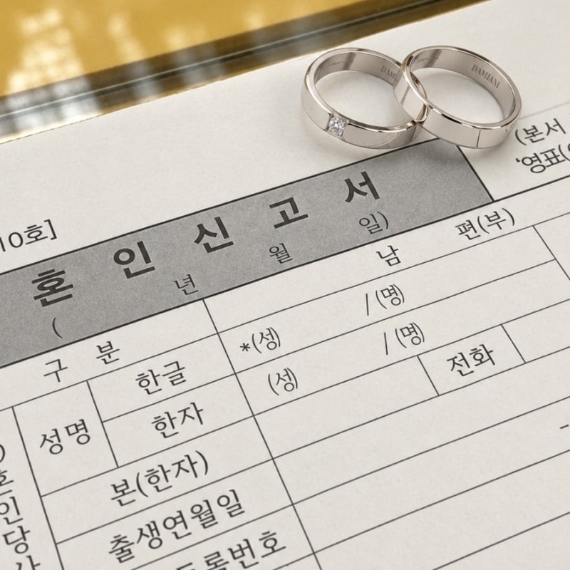 혼인신고 하는법 총정리! 준비물부터 증인 서명 & 구청 혼자 방문 팁