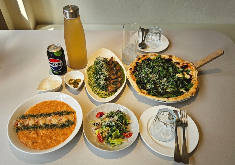 창원 가로수길 맛집 「도담 파스타」 피자·리조또 맛있는 용호동 양식!