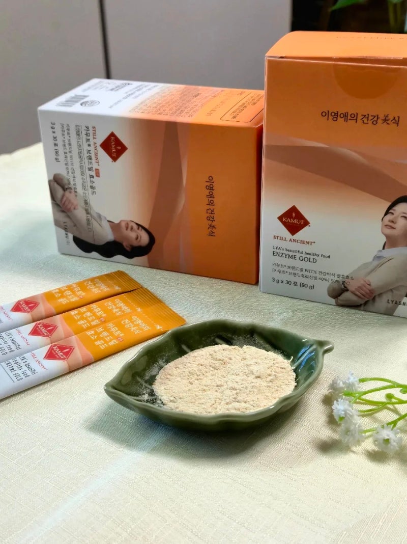 이영애 건강미식 카무트효소 맛과 섭취방법 소화효소 추천