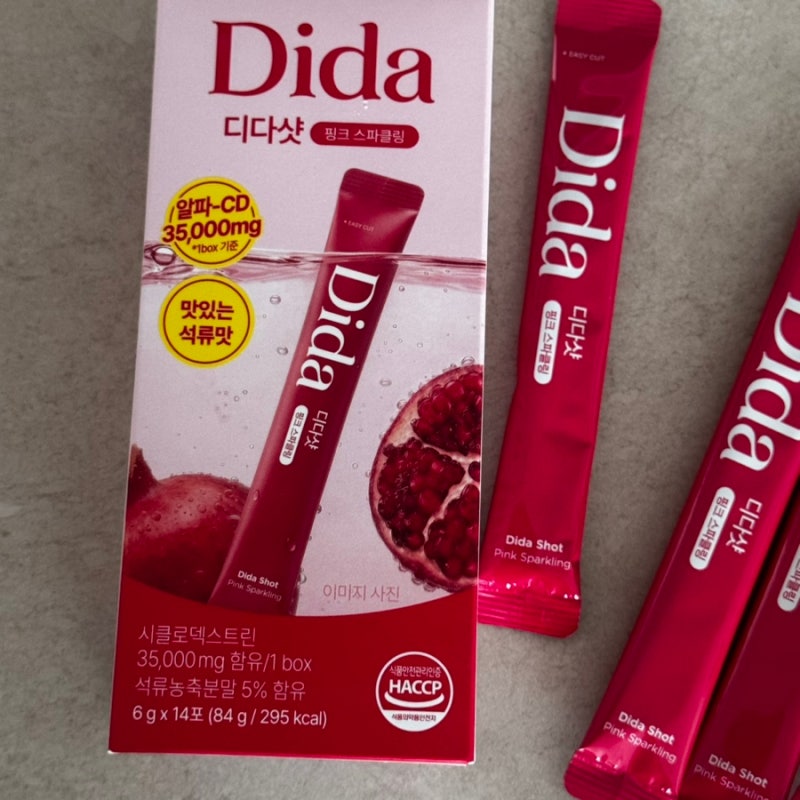 일상에서 가볍게 한잔, 핑크주스 디다샷