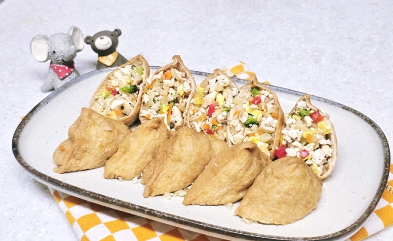 당뇨식 유부초밥,밥 없이도 맛있는 콜리플라워 두부레시피