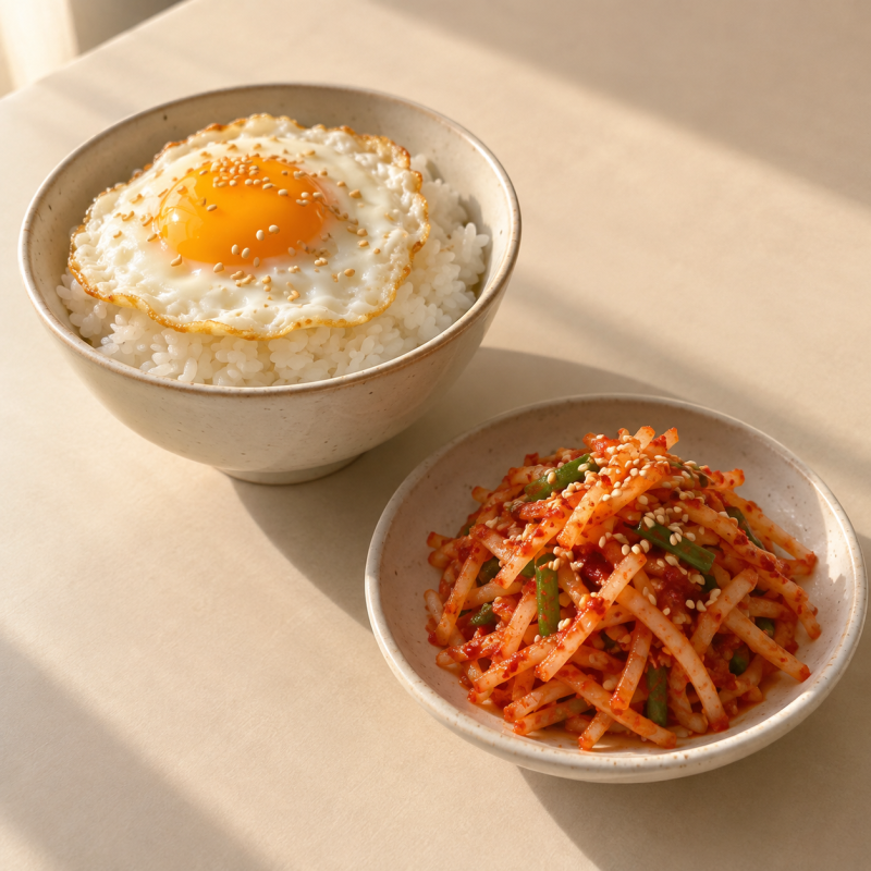 아삭한 무생채 만드는법 간단한 무요리 양념 비율과 절이는 시간