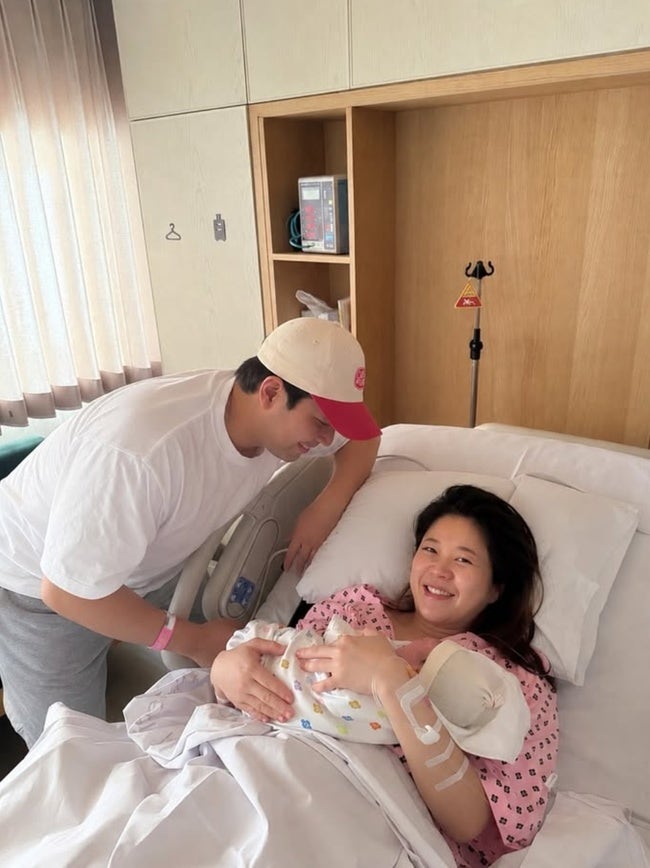 김해준 김승혜 부부 득녀, 결혼 2년 만에 부모 됐다