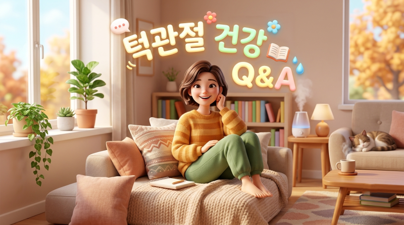 가을철 턱관절 소리 통증! 턱관절 장애 자가진단과 찜질법