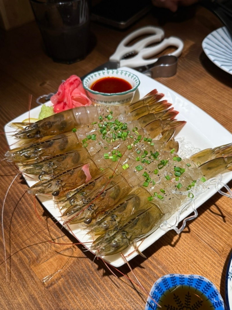 [화성/동탄] 수산장 | 동탄 북광장 맛집 신선한 제철 생새우회와 새우구이 후기