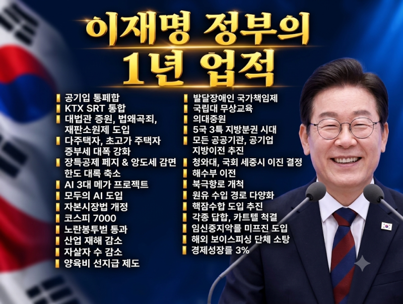 ★기자의 눈/ 이재명 정부의 1년 업적 및 추석연휴 해외순방 외교성과