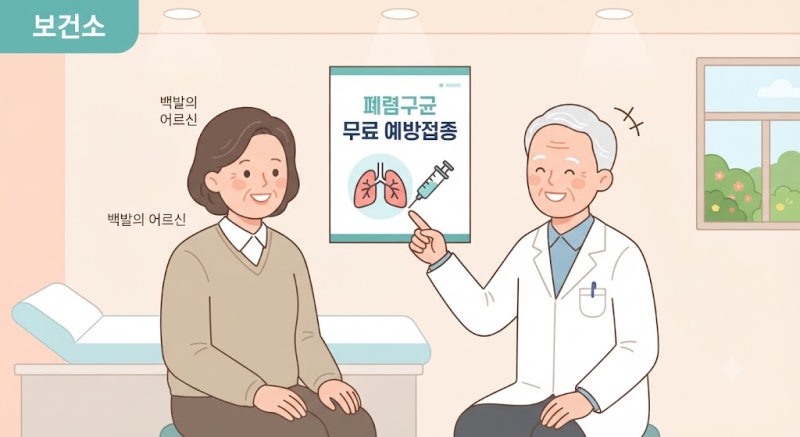 어르신 폐렴구균 무료 예방접종: 시기, 대상 및 혜택 완벽 가이드