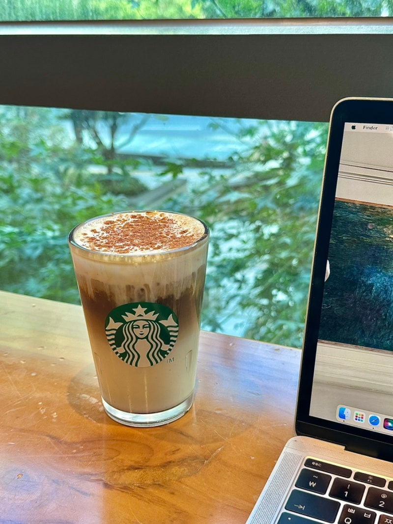 [STARBUCKS] 이번 가을 스타벅스 강민경 블글라 커스텀 다음 맛있는 스타벅스 꿀조합 레시피 (+ ....