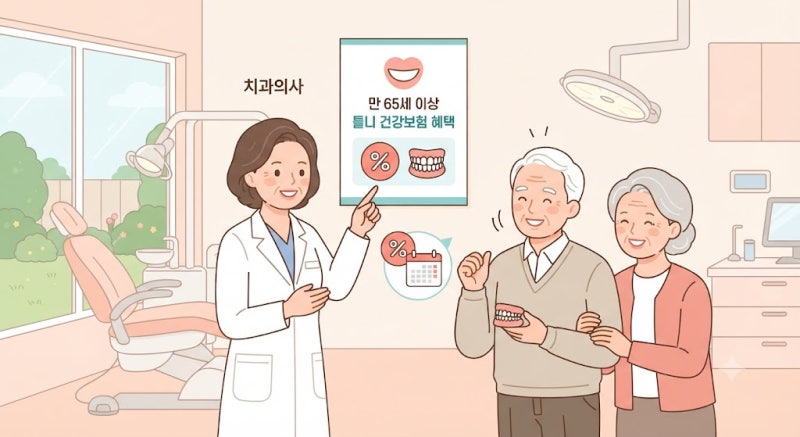 틀니 건강보험 적용 횟수 및 본인부담금 완벽 가이드