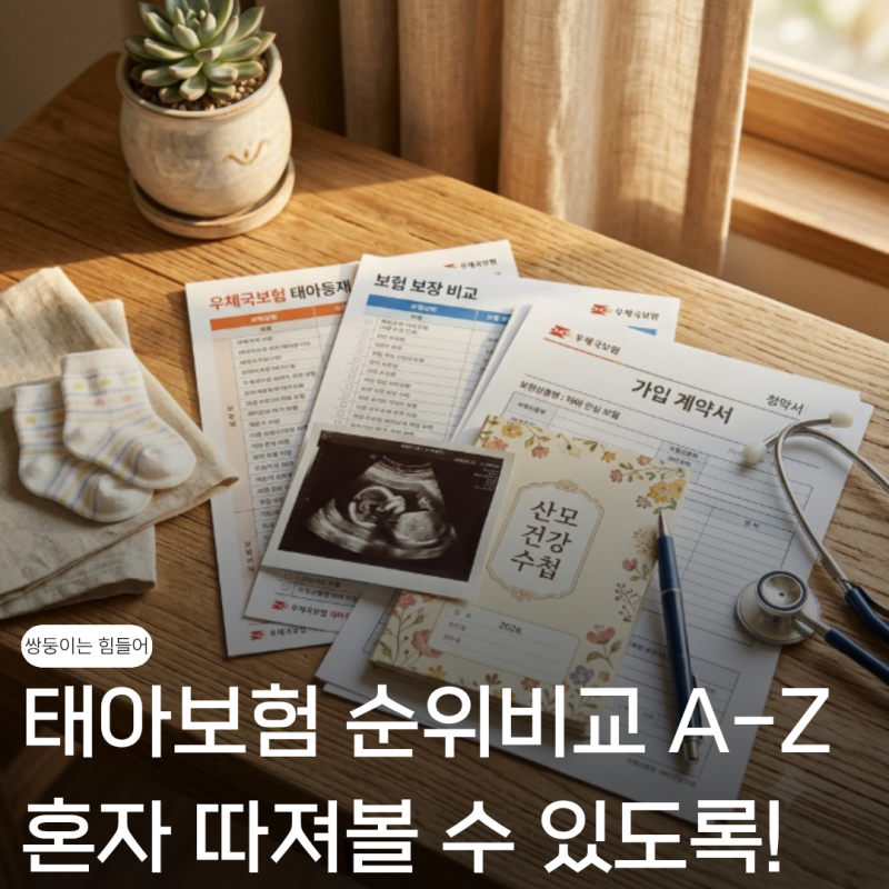 "혼자 따져볼 수 있어야지" 태아보험 순위비교 방법 A-Z 총정리