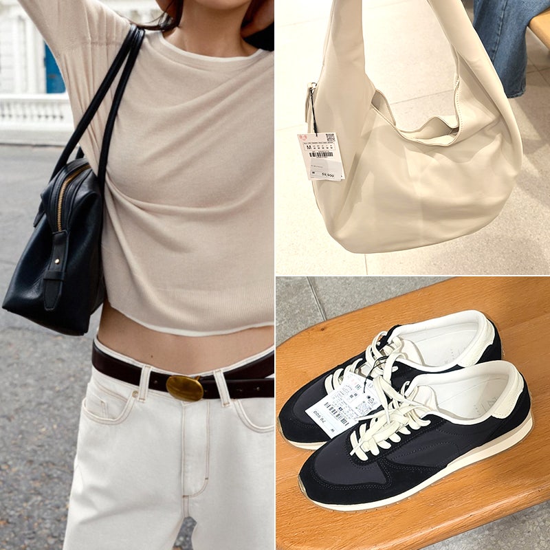 여자 가을 코디 신상 ZARA 자라 가방 신발 쇼핑 시작