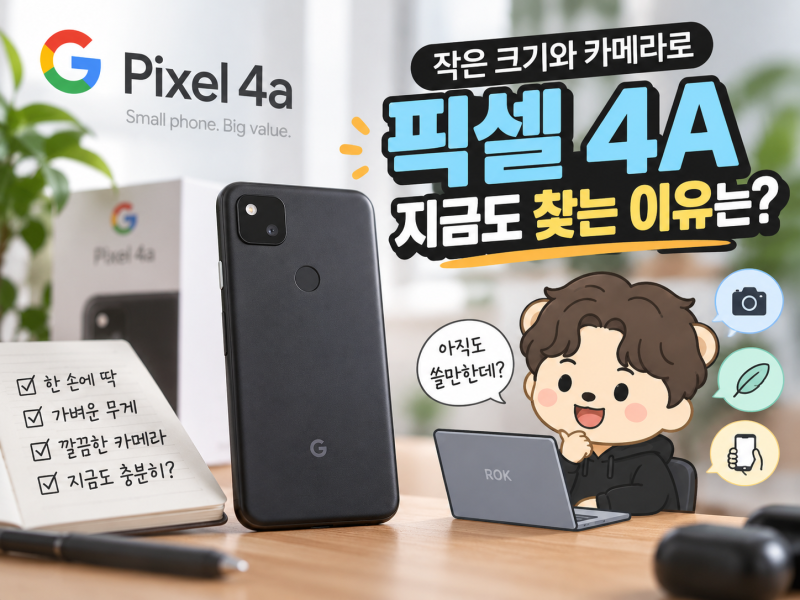 픽셀4A, 작은 크기와 카메라로 지금도 찾는 이유는