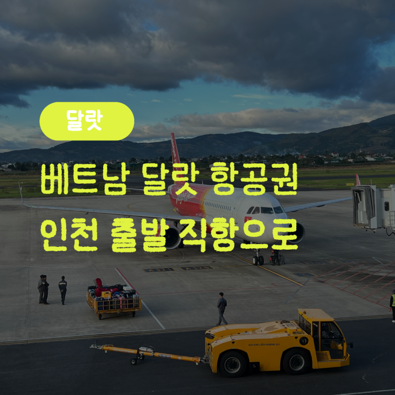 베트남 달랏 항공권 인천 출발 직항으로 다녀와