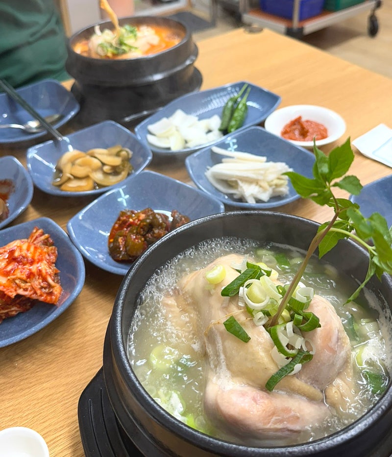 수원 행궁동 삼계탕 40년 전통 수원삼계탕