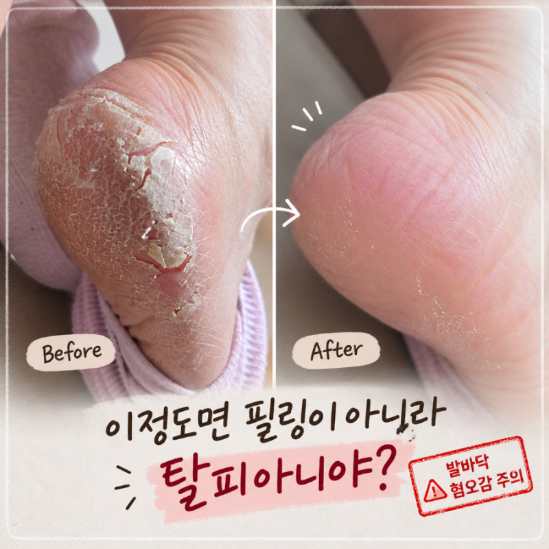 발각질 제거 팩 "내돈내산 후기", 이 정도면 필링이 아니라 탈피수준 아닌가요?