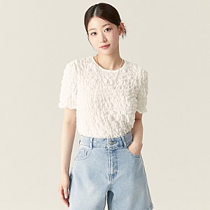 로엠 조직감 티셔츠 RMHWF25R11 직접 입어본 솔직 후기