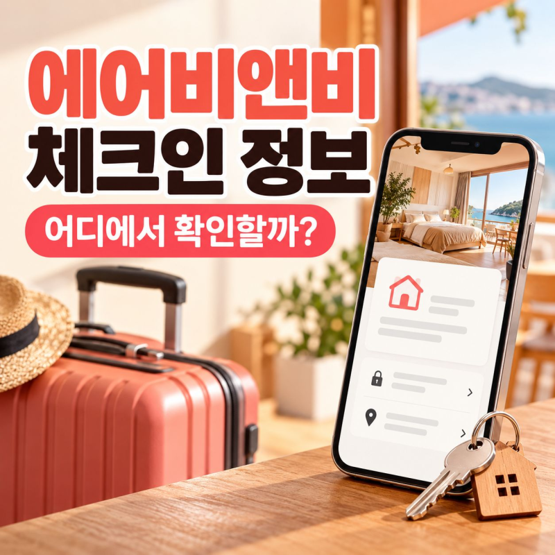 에어비앤비 체크인 정보 어디에서 확인할까? 여행 메뉴에서 찾는 순서