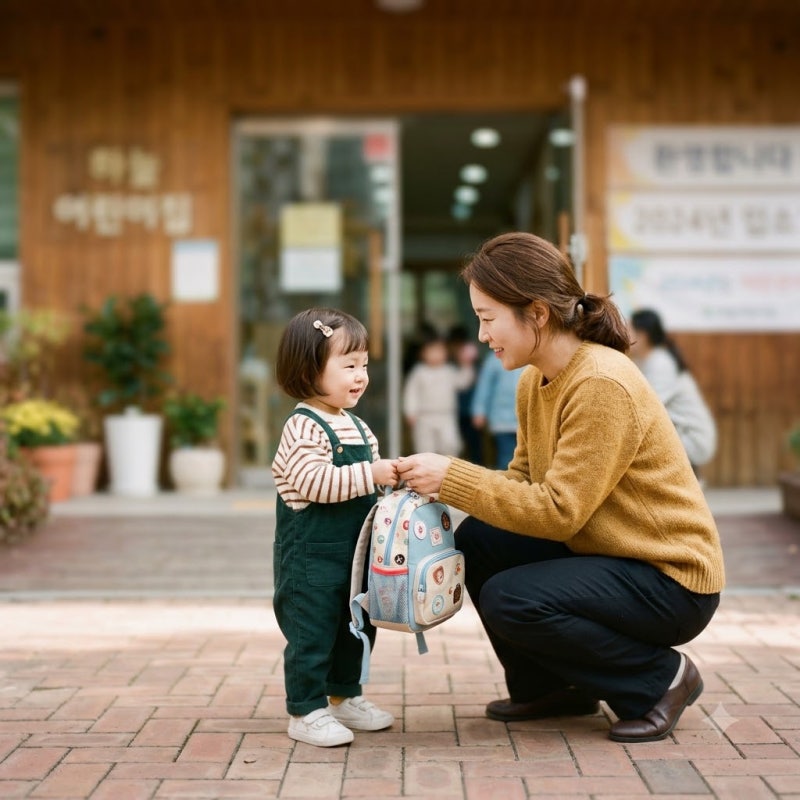 어린이집 안 다니는 아이, 시간제보육 처음 예약할 때