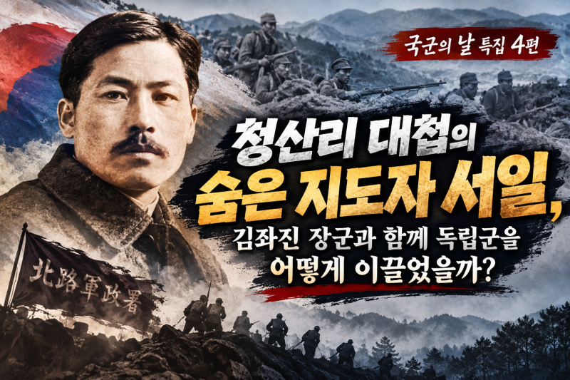청산리 대첩의 숨은 지도자 서일, 김좌진 장군과 함께 독립군을 어떻게 이끌었을까?
