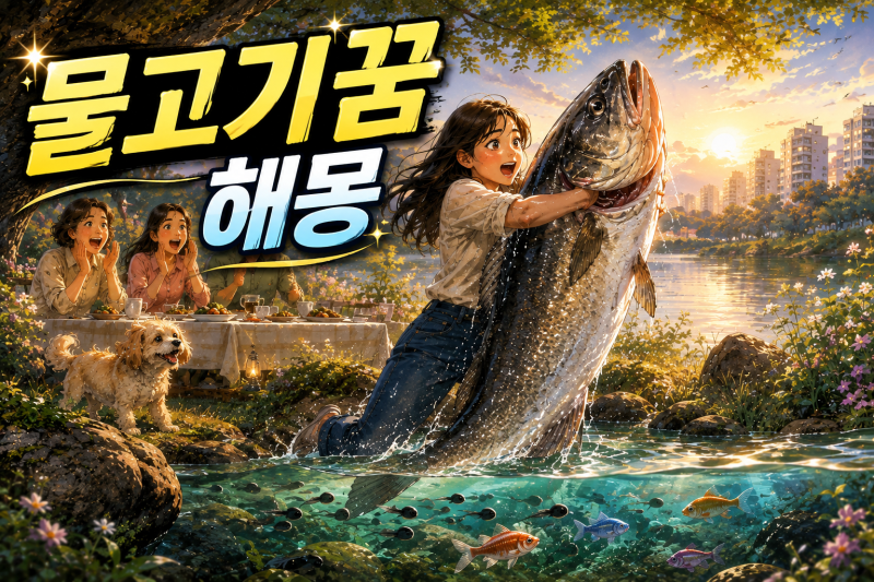 내 키만한 물고기를 잡는 꿈 해몽 대학입시, 소망하는 것이 있다면