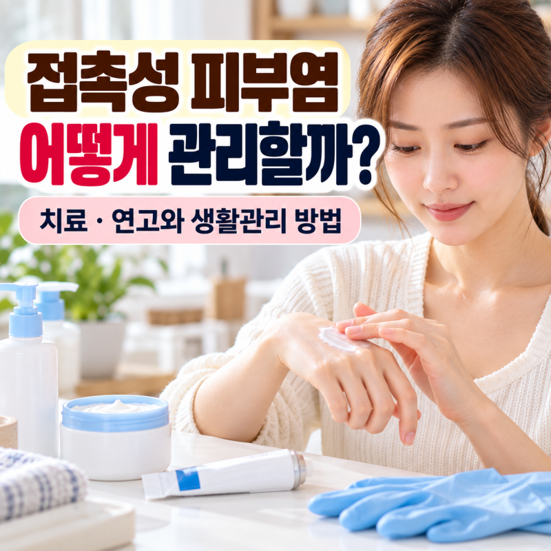 접촉성 피부염 어떻게 관리할까? 치료·연고와 생활관리 방법