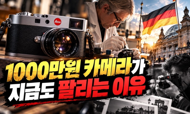 스마트폰 시대에 1000만원 카메라가 팔린다…라이카가 살아남은 뜻밖의 방법