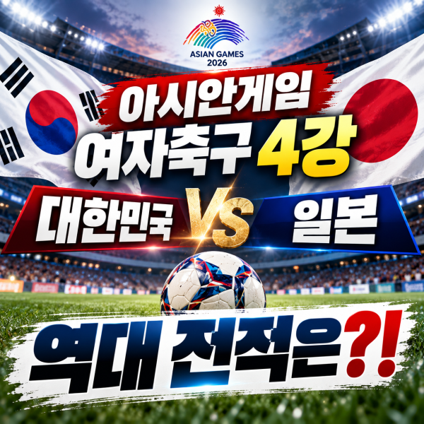 아시안게임 여자축구 4강 대한민국대일본, 역대 상대전적, 피파세계랭킹, 승리확률은??? 결승....