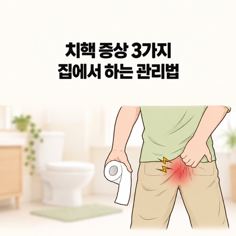 치핵 증상 3가지와 집에서 해볼 수 있는 자연치료 관리법(ft. 내치핵, 외치핵)
