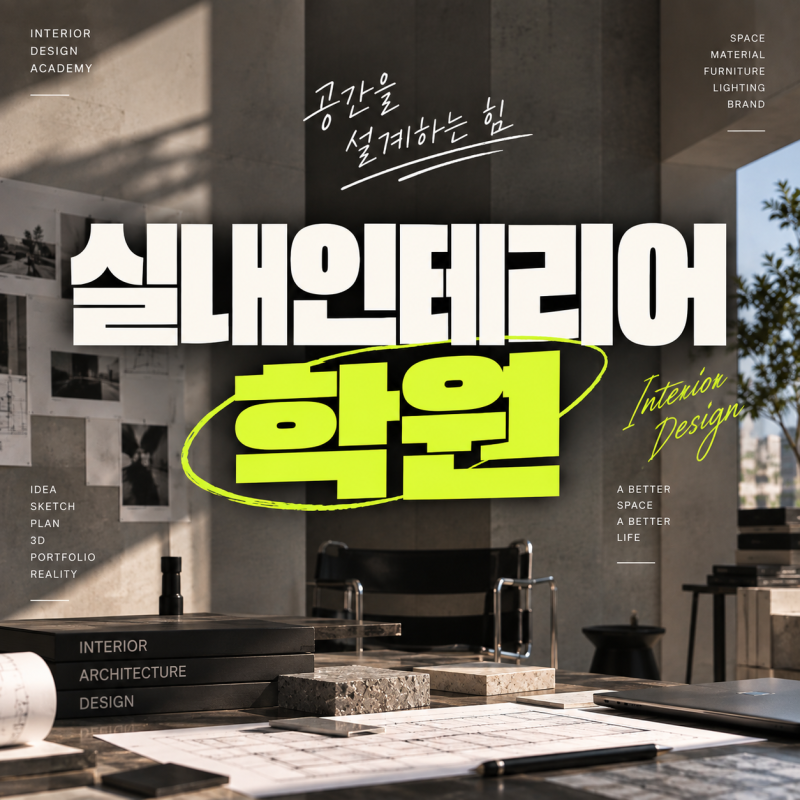 서울 실내인테리어학원 이렇게 대비하면 큰일나는 이유