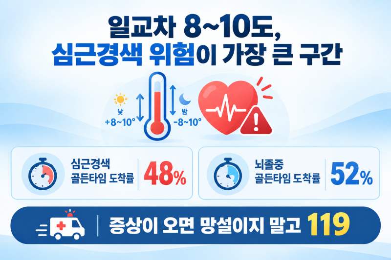 심근경색 골든타임 2시간