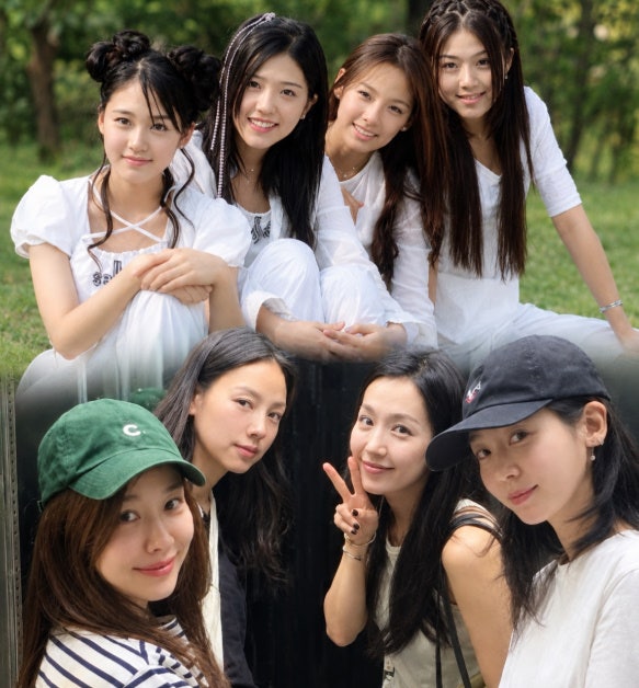 21년 전 그대로? 핑클 완전체 떴다 이효리·성유리·이진·옥주현 한자리에 추억 소환