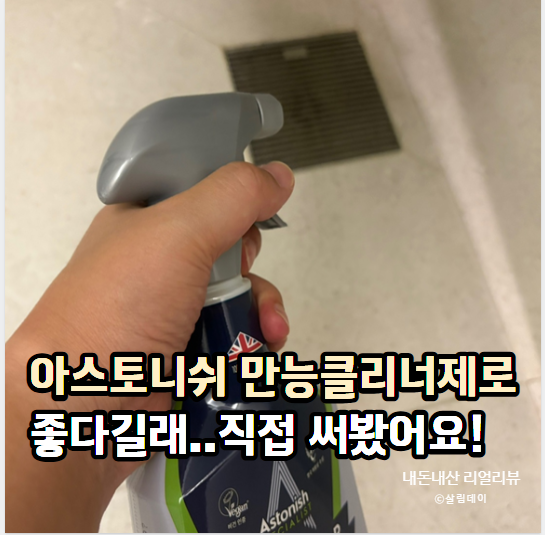 주방 욕실 찌든때 아스토니쉬 만능클리너제로 독한 냄새 없는 세제 찾다가 고른 솔직 후기