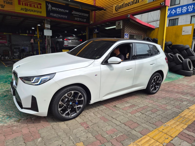 BMW X3 타이어 미쉐린 타이어 245 50 19 올웨더 변경하다~