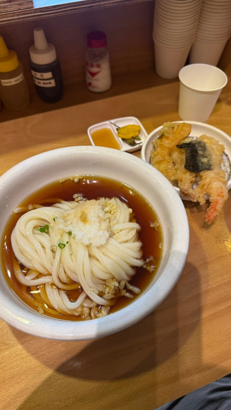 구리 [우동 키노야 본점] 붓가케 냉우동 웨이팅 맛집