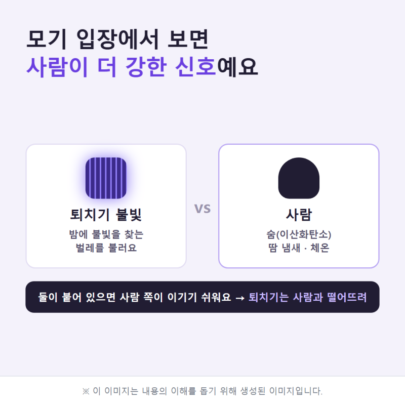 모기퇴치기, 침대 바로 옆에 두면 손해인 이유? 잘 잡히는 자리는 따로 있어요｜에어보나 모....