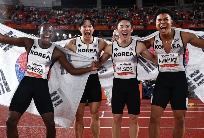 조엘진 AG 동메달·한국 신기록, 실격 번복 뒤 세운 38초43의 드라마
