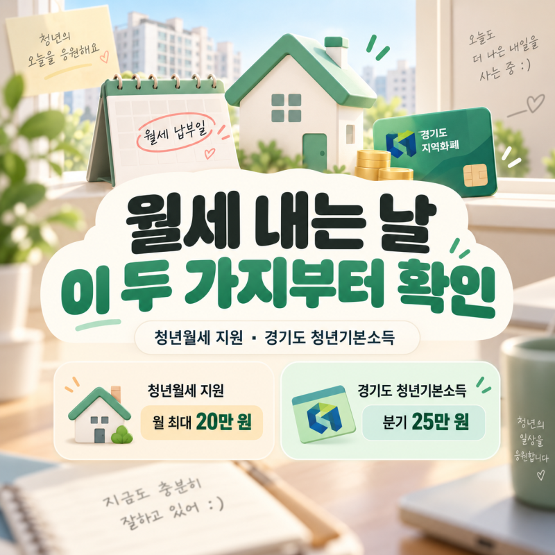 2026 청년 혜택 6가지｜월세 빠지는 날, 내가 받을 수 있는 건?