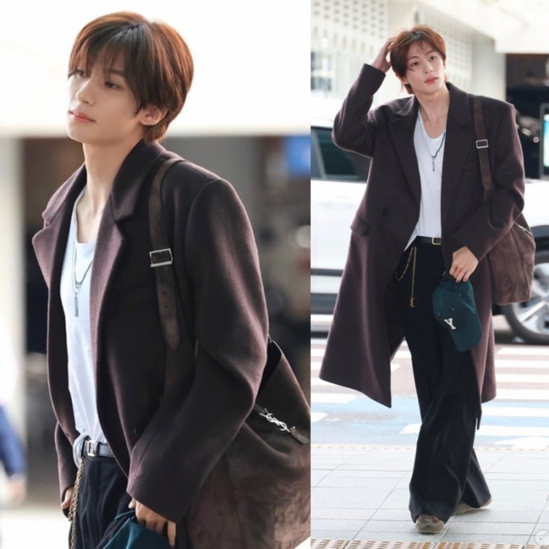 RIIZE Anton's Saint Laurent Airport Fashion for Paris Draws Attention