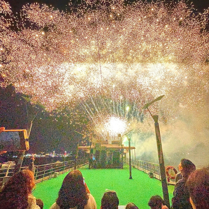 麗水クルーズ遊覧船イサブクルーズ 麗水夜景コース
