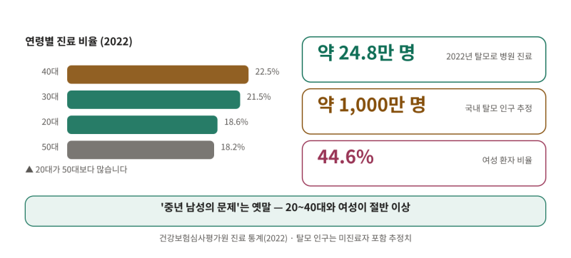 탈모치료 비용, 월 얼마나 들까? 샴푸·앰플·관리샵부터 병원까지 비교
