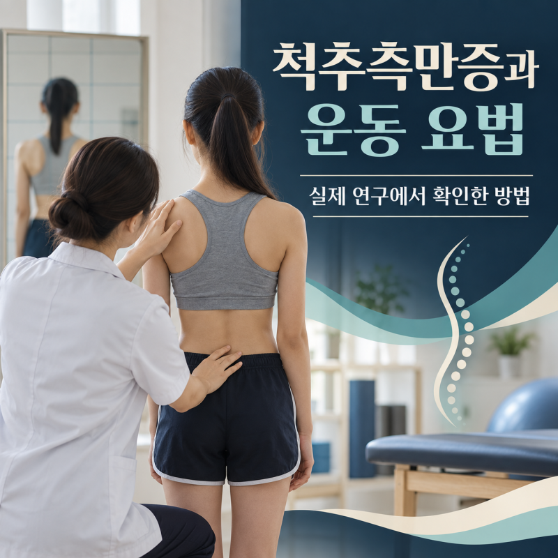 척추측만증, 운동으로 좋아질 수 있을까? 실제 연구에서 효과를 보인 운동 요법