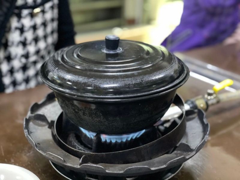등촌 버섯매운탕 원조 맛집, 최월선칼국수 3단계 코스
