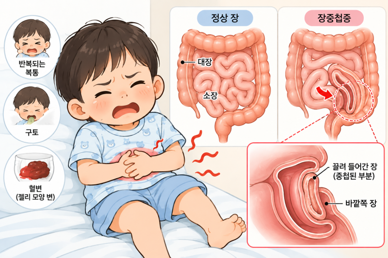 장중첩증 ICD10코드 수술코드 /비수술적코드