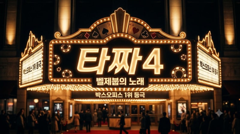 타짜4 박스오피스 1위 등극 90만 돌파 역주행 흥행 비결 관전 포인트 총정리