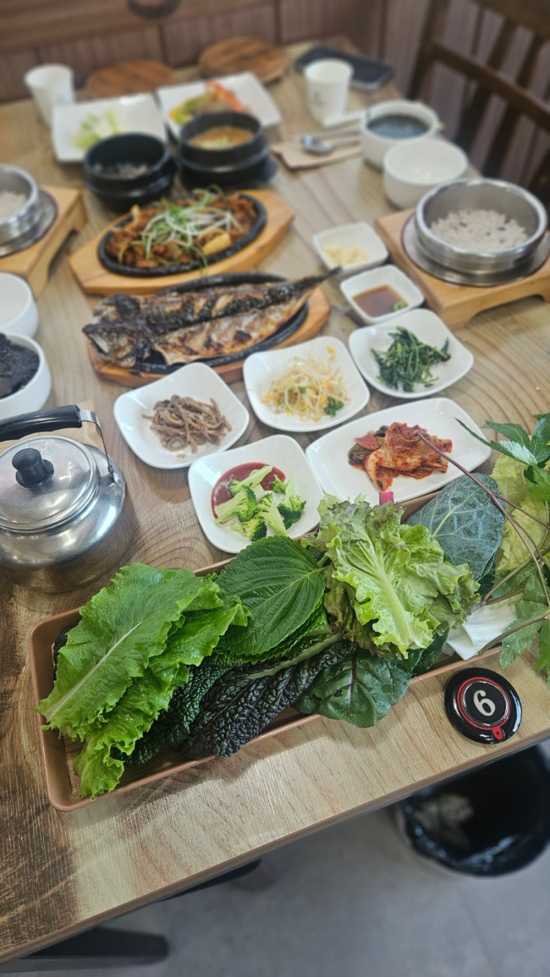 광릉수목원 맛집 분토골 고등어구이와 고추장불고기 쌈밥 고모리 맛집 광릉수목원 한정식