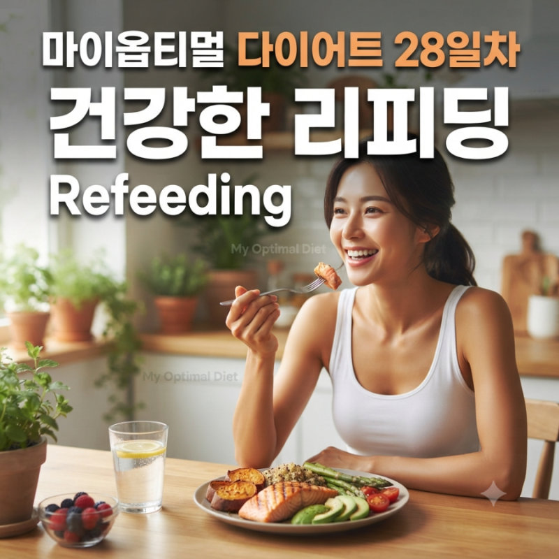 [박용우 마이옵티멀 스위치온 28일차] 건강한 리피딩(Refeeding) 개념과 대사 리셋 가이드