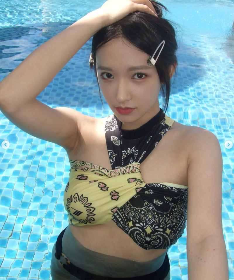 우주소녀 출신 성소가 보여준 흑조 변신, 분위기 무엇?