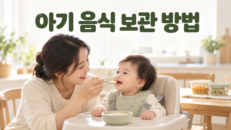 아기 음식 보관 방법｜이유식·밥·곰탕, 냉장고에 며칠까지 괜찮을까요?